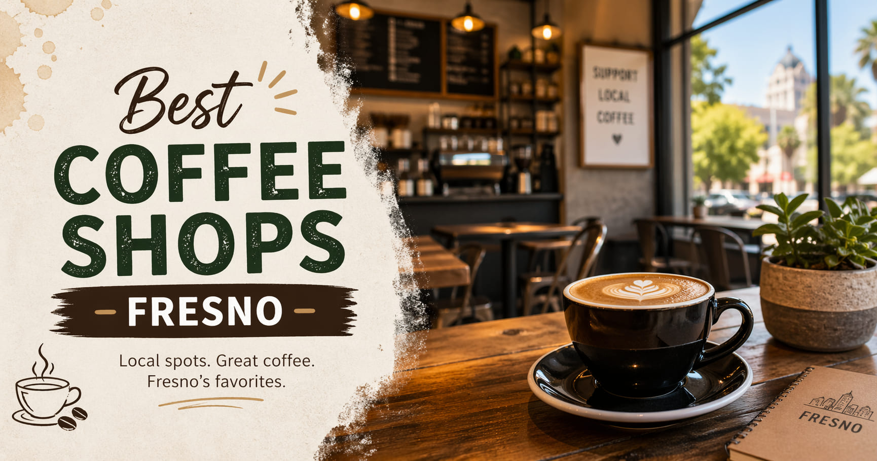 Best independent coffee shops in Fresno California 2026
