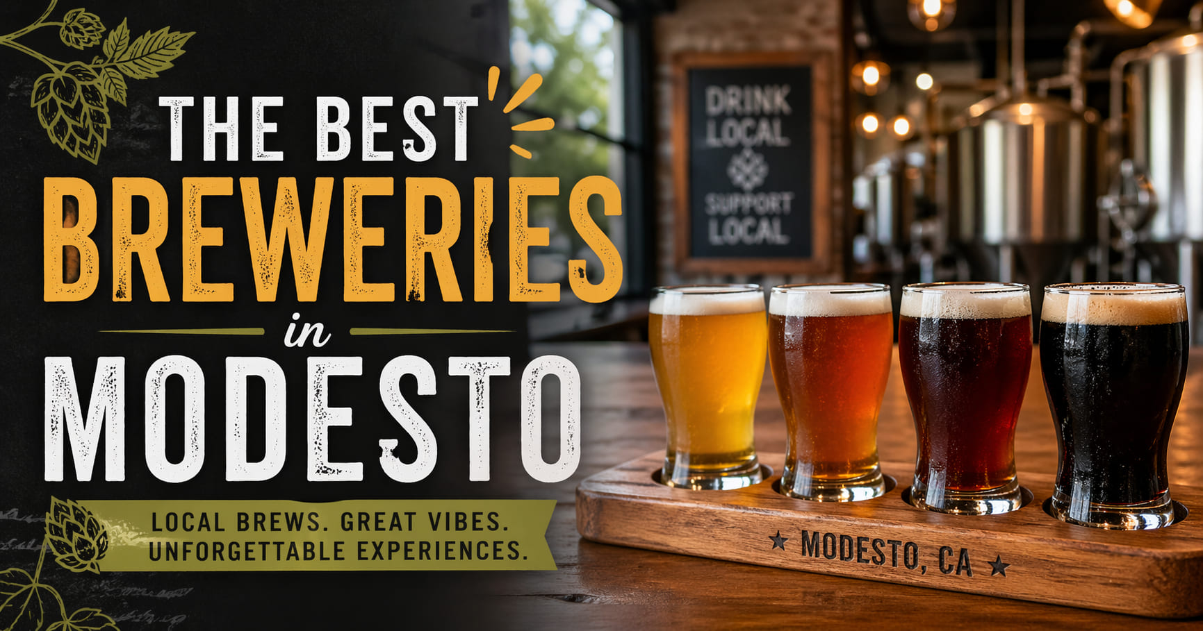 Best craft breweries in Modesto California 2026
