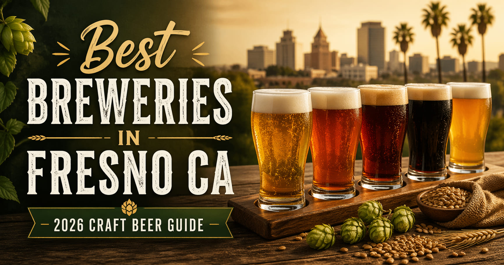 Las mejores cervecerias artesanales en Fresno California 2026
