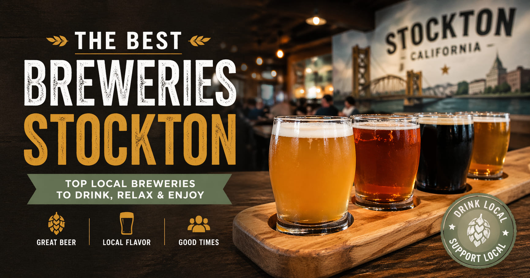 Las mejores cervecerias artesanales en Stockton California 2026
